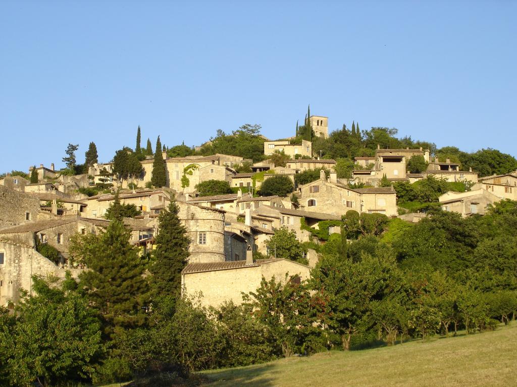 Maison D'Hotes Les Fougeres Mirmande Extérieur photo