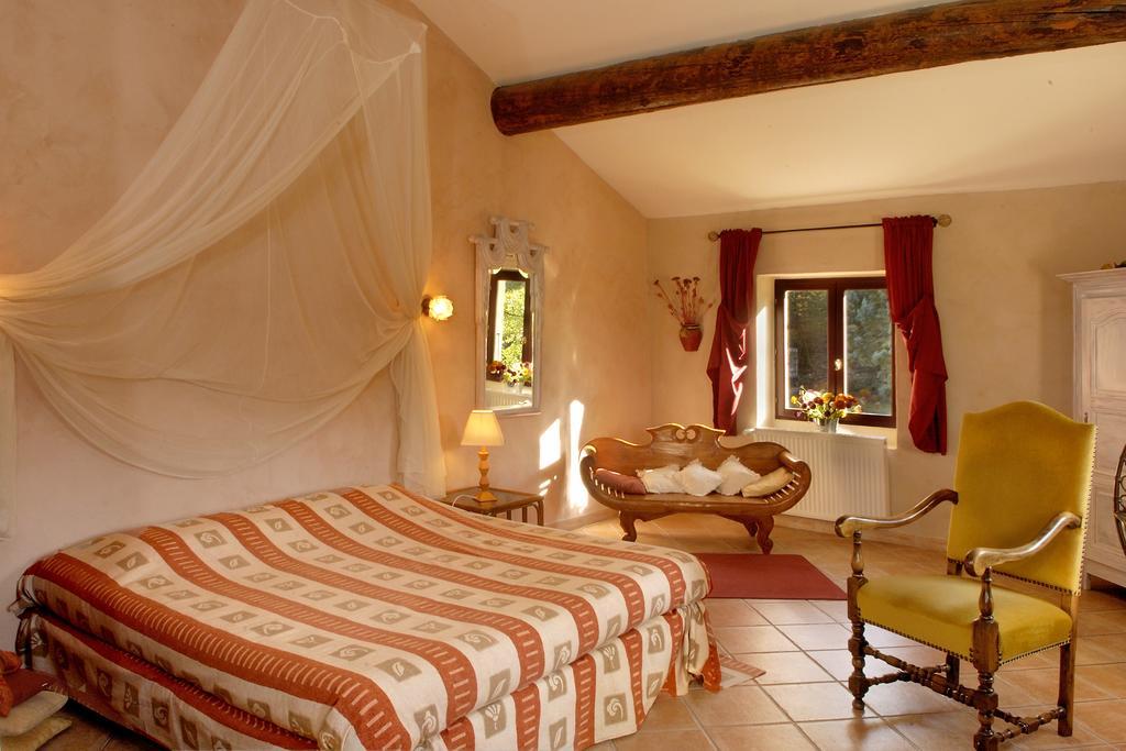 Maison D'Hotes Les Fougeres Mirmande Extérieur photo