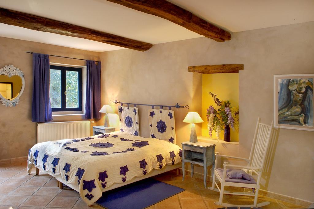 Maison D'Hotes Les Fougeres Mirmande Extérieur photo