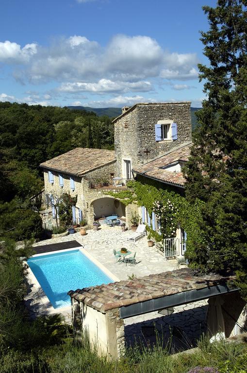 Maison D'Hotes Les Fougeres Mirmande Extérieur photo
