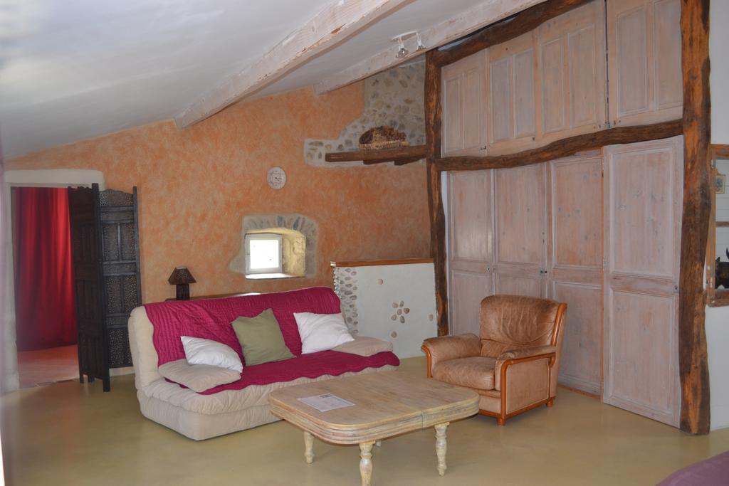 Maison D'Hotes Les Fougeres Mirmande Extérieur photo