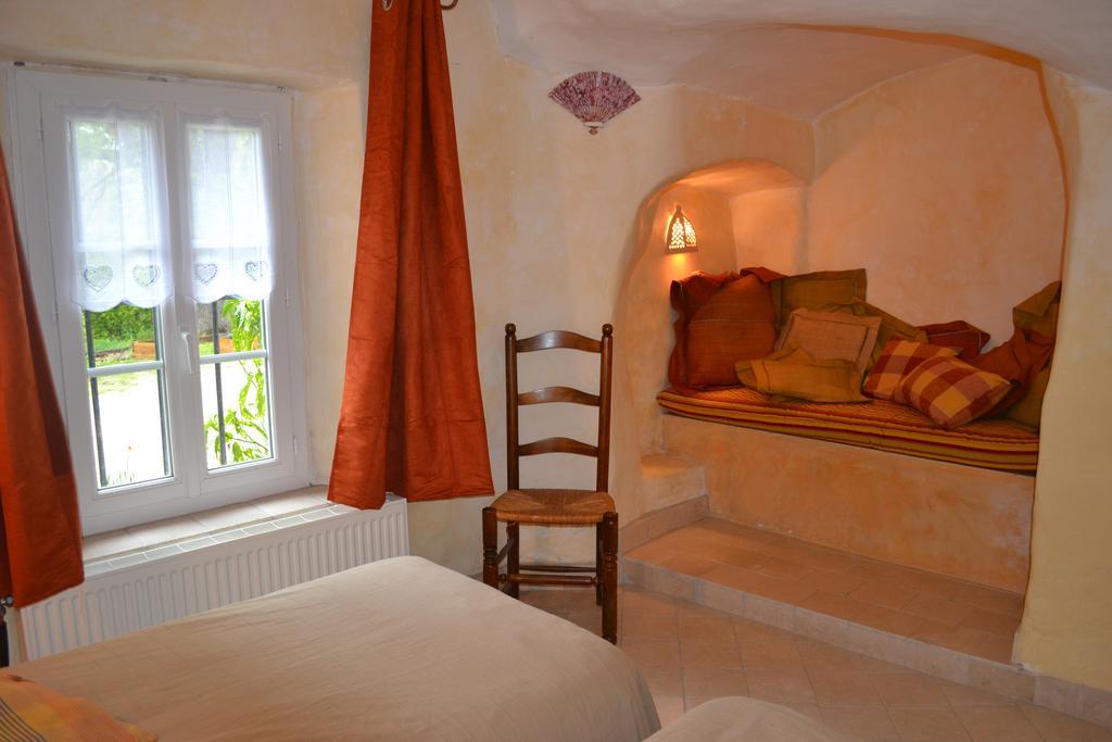 Maison D'Hotes Les Fougeres Mirmande Extérieur photo